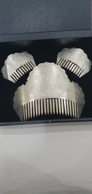 Peinetas Fallera Plata