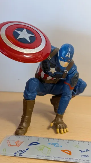 Figura Capitán América Plástico