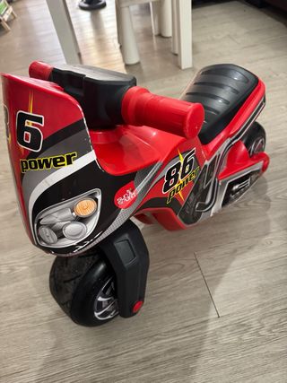 Set di passeggini moto e carrozzina rossa 2x20€