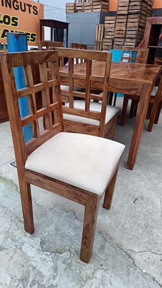 muebles estilo colonial comedor completo