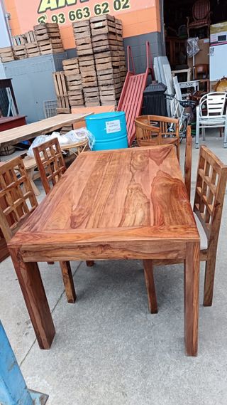 muebles estilo colonial comedor completo