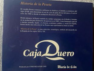 Colección Monedas La Peseta 1869-2002