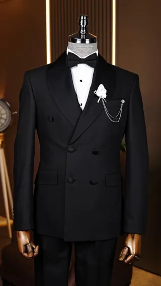Esmoquin Traje Negro Hombre -  NUEVO