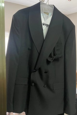 Esmoquin Traje Negro Hombre -  NUEVO