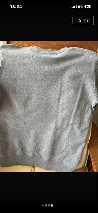 Sudadera Calvin Klein Jeans Gris Talla M