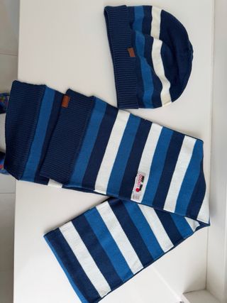 Conjunto Boboli gorro y bufanda niño/a