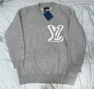 Sudadera Louis Vuitton Gris Logo LV
