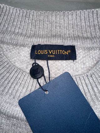 Sudadera Louis Vuitton Gris Logo LV