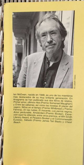 Libro "Chesil Beach" Ian McEwan