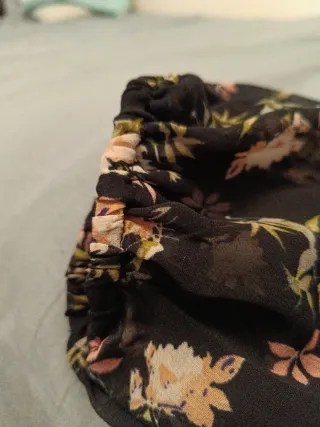 Blusa ZARA floral encaje