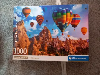 Puzzle Clementoni 1000 piezas globos aerostáticos