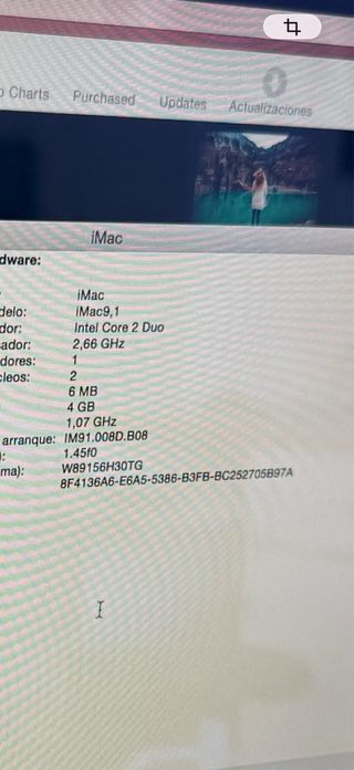 iMac 24 2.66GHz 2x2GB 640GB SD