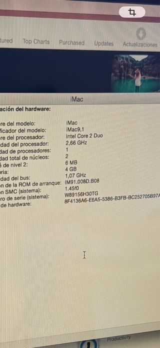 iMac 24 2.66GHz 2x2GB 640GB SD
