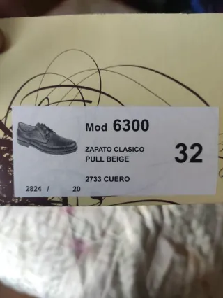 Zapatos comunión niño beige/blanco