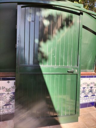 Puertas de garaje de aluminio