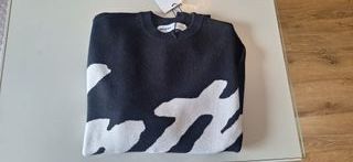 Jersey Bershka Negro Blanco Talla M Nuevo