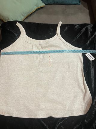 Camiseta tirantes Old Navy gris talla XXXL