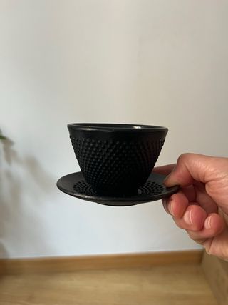 Set de té de hierro fundido (casi)