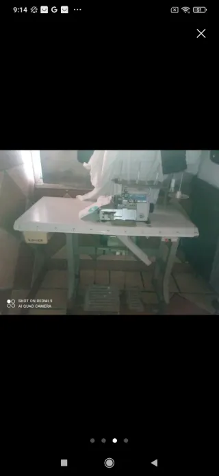 Remalladora industrial Singer 842