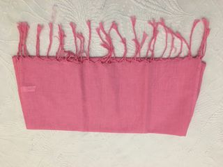 Conjunto gorro y guantes rosa Se regala pasmina