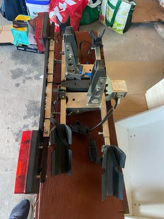 Portabicicletas para bola de remolque