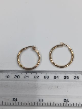 Pendientes Aro Oro 18K