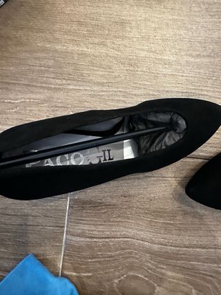 Zapato tacón negro Paco Gil