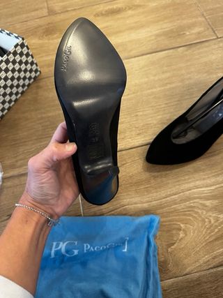 Zapato tacón negro Paco Gil