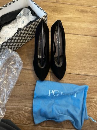 Zapato tacón negro Paco Gil