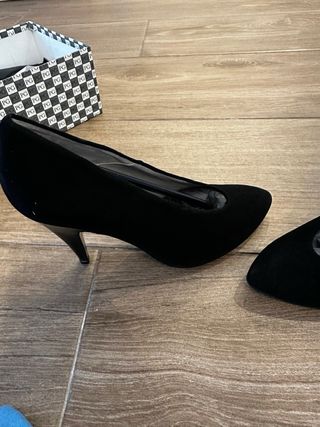 Zapato tacón negro Paco Gil