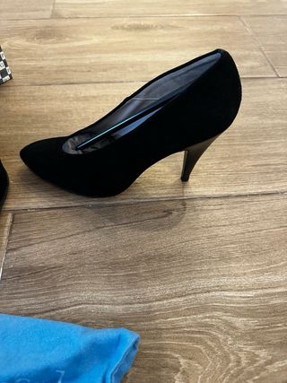 Zapato tacón negro Paco Gil