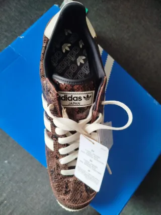 Zapatillas Adidas Japan Piel Serpiente Talla 44.5