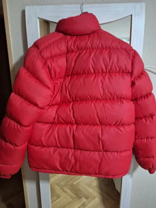 Chaqueta plumífero montaña Rojo XL