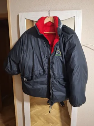 Chaqueta plumífero montaña Rojo XL