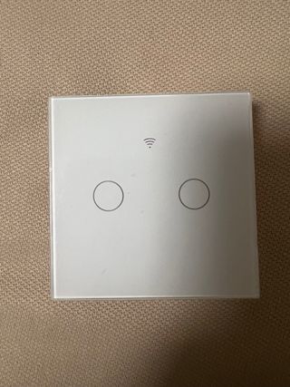 Interruptor táctil WiFi doble neutro Smart Switch