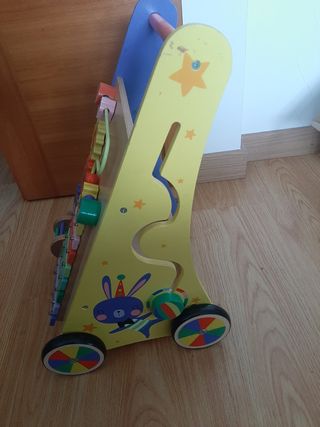 Correpasillos infantil de madera