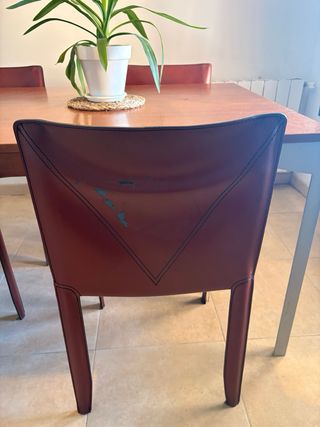 Mesa comedor y 4 sillas Catelan Italia