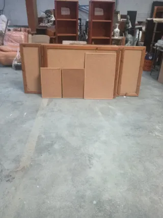 Lote Paneles Corcho Enmarcados