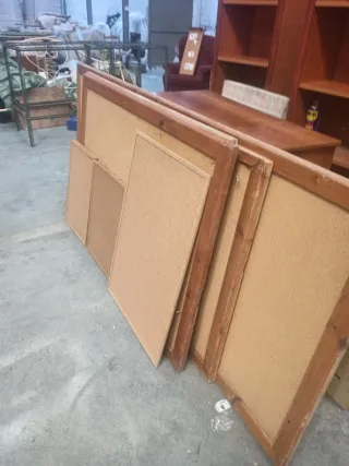 Lote Paneles Corcho Enmarcados