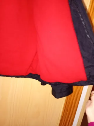 Abrigo impermeable Prozis negro mujer