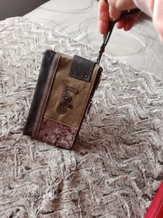 Bolso de mano Lois marrón