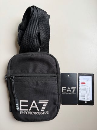 Bandolera EA7 Emporio Armani Negra