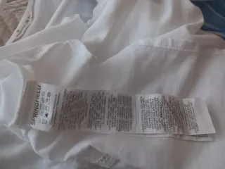 Blusa Springfield Blanca Talla S/36