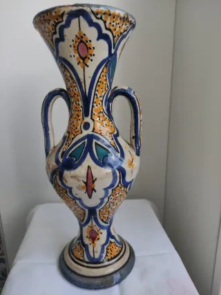 Jarrón Cerámica Marroquí 1970