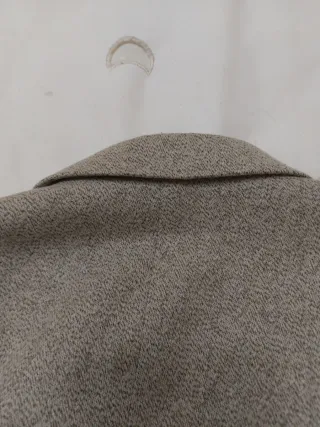 Chaqueta de traje hombre beige/marrón