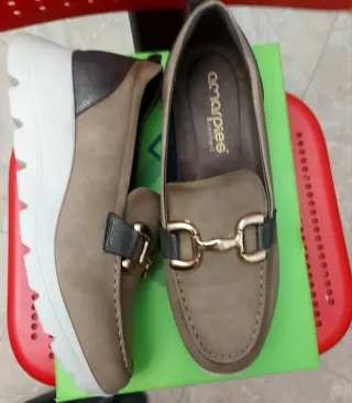 Amarpies Talla 40 Mocasines Mujer