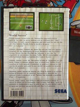 World Soccer Sega Master System