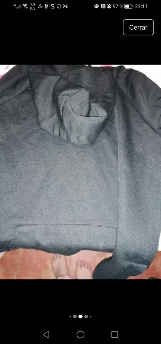 Chaqueta deportiva azul y azul marino