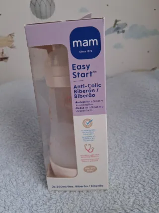 Lote 2 Biberones MAM Anti-Colic