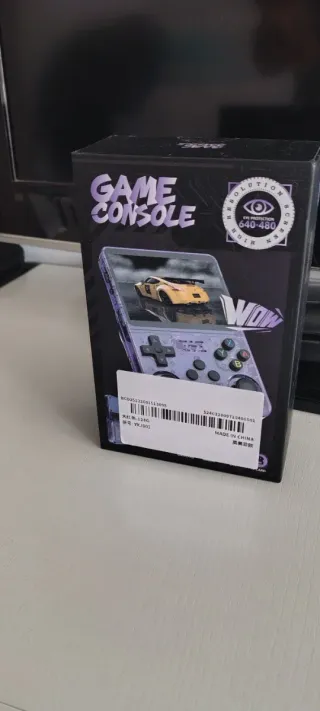 Consola Portátil Roja Videojuegos